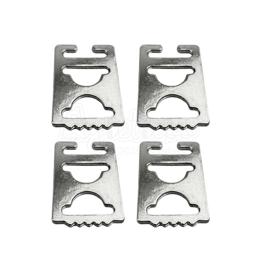 Elastische veters clipjes sluiting geschikt voor elastische veters van 5 tot 9 mm breed
